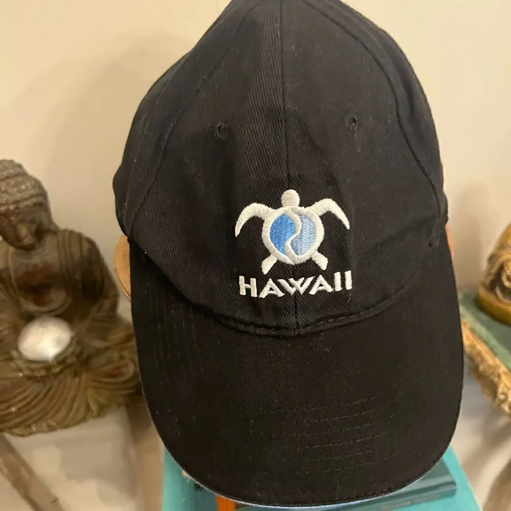 Embroidered Hawaii Turtle Surfwear Hawaiian Classics Hat. Unisex.